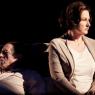 Trying but mainly failing to connect: David Bradley and Deborah Findlay in 'Moonlight'