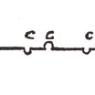 Squiggled storyline from Laurence Sterne's 'The Life and Opinions of Tristram Shandy'