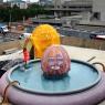 Take a dip in Ernesto Neto's pool on the terrace of the Hayward Gallery