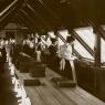 Printing Kodak, 1890: female staff mass-producing albumen prints made using eggwhites from 100 chickens in the yard