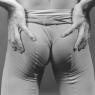 Peter Reed, clenching his buttocks, by Robert Mapplethorpe