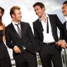 Return to 'Five-0': (l to r) Grace Park, Scott Caan, Alex O'Loughlin, Daniel Dae Kim
