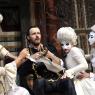 Faustus (Paul Hilton) gets to grips with some of Mephistopheles's fleshier spirits