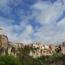 Houses perched precariously in the medieval town of Cuenca