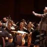Sir Colin Davis rehearsing the LSO last week: Starbursts and moonshine, but less of the broader sweep