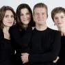Strange meeting: Viola-player Hanna Weinmeister, violinists Elisabeth Kufferath and Christian Tetzlaff, and cellist Tanja Tetzlaff
