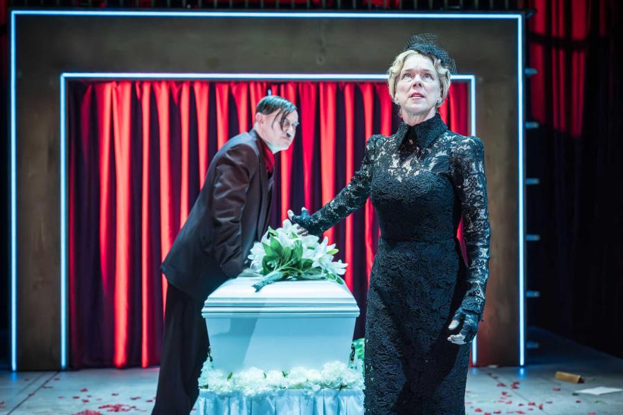 Mark Gatiss and Janie Dee