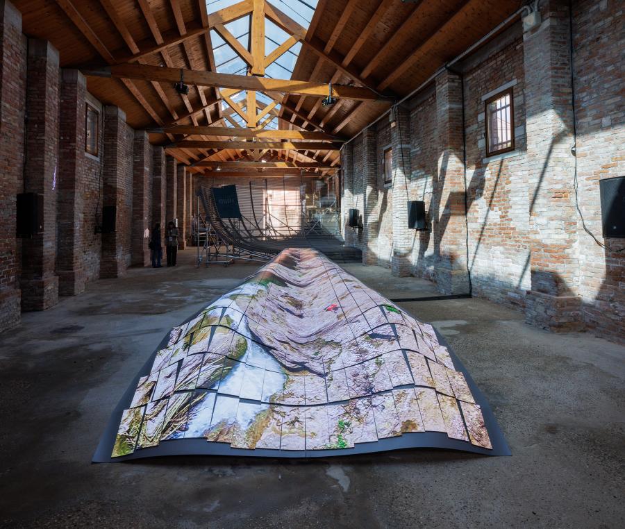 Paper Tears, Claudia Pagès Rabal, Catalonia in Venice 2026. Courtesy of Institut Ramon Llull. Photo by Flavio Coddou