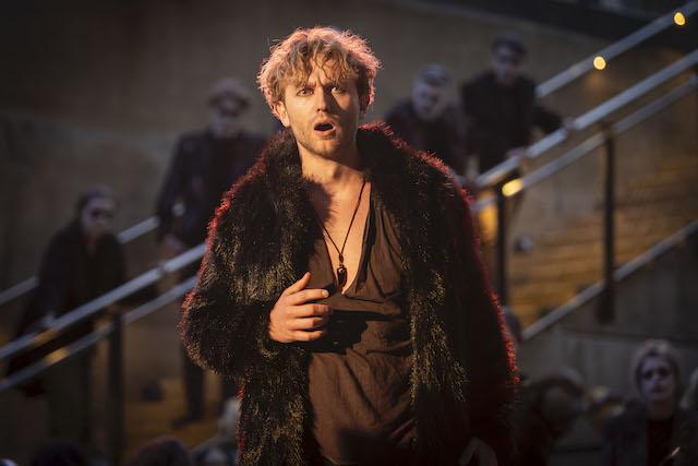 Hubert Zapiór as Aeneas had an extraordinary baritone