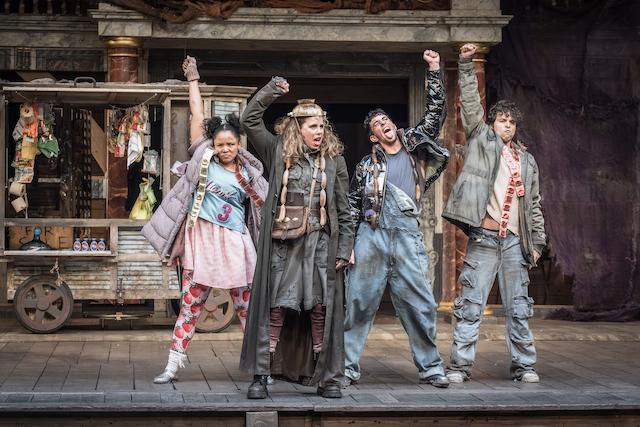 The cast of Mother Courage and her Children
