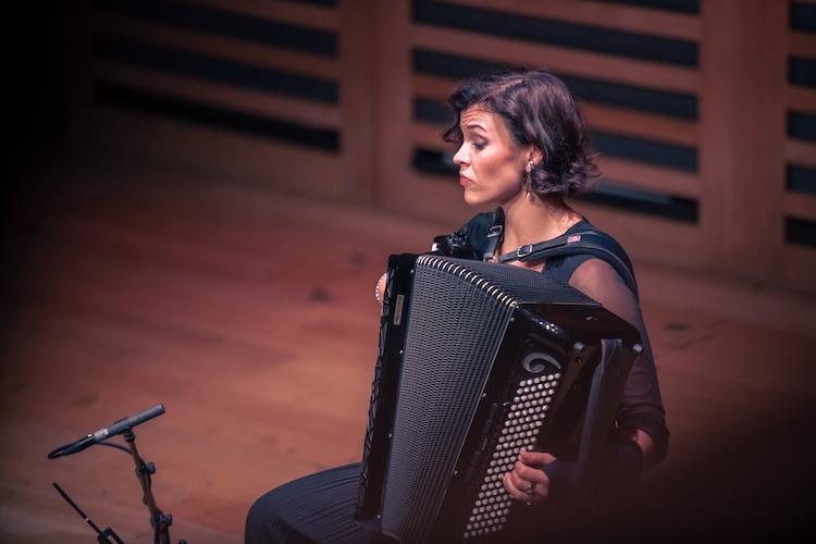 Latvian accordionist Ksenija Sidorova