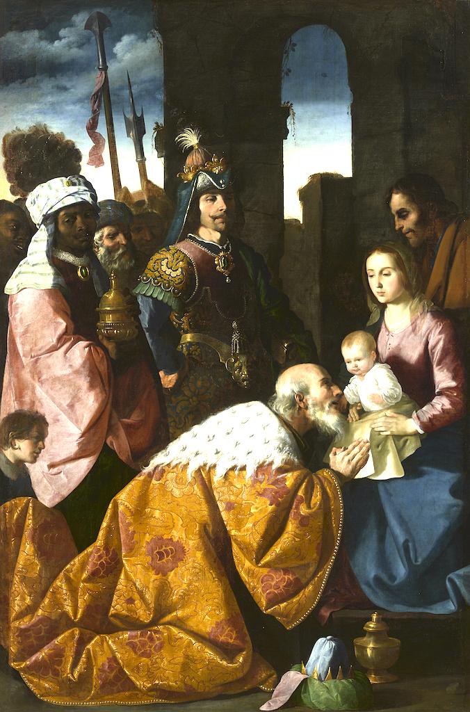 Francisco de Zurbarán The Adoration of the Magi about 1638-9 Oil on canvas 263.5 × 175 cm Collection of Musée de Grenoble © Ville de Grenoble / Musée de Grenoble – J.L. Lacroix