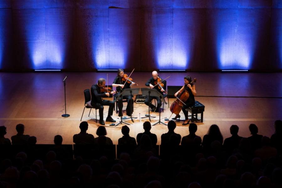 Carducci Quartet in the Britten Studio