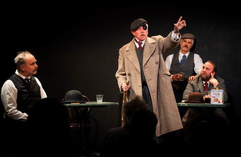 Scene from Volta's 'Cyclops' in Bewley's Cafe Theatre
