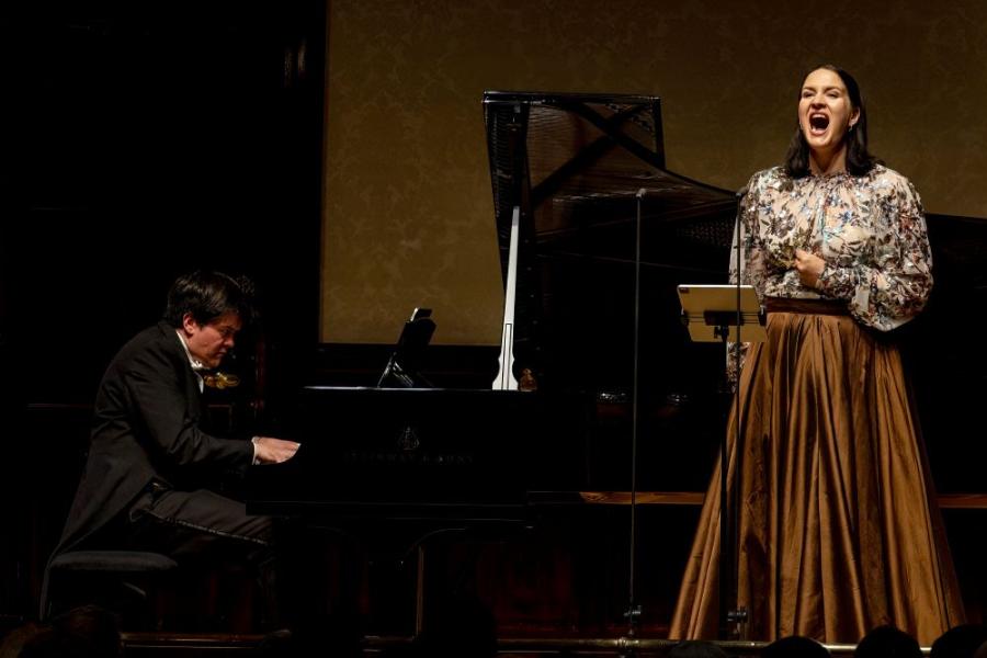James Baillieu and Lise Davidsen