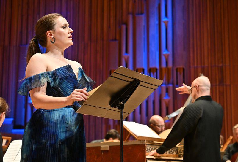 Louise Alder and Laurence Cummings in 'Serse'