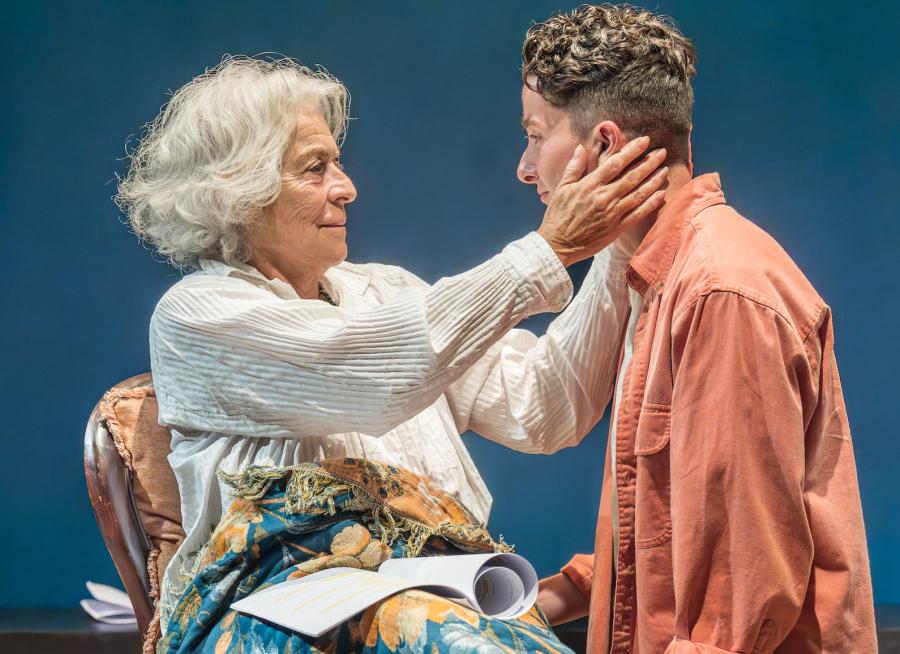 Suzanne Bertish as Renee, Ryan Kopel as Joshua in We Had a World