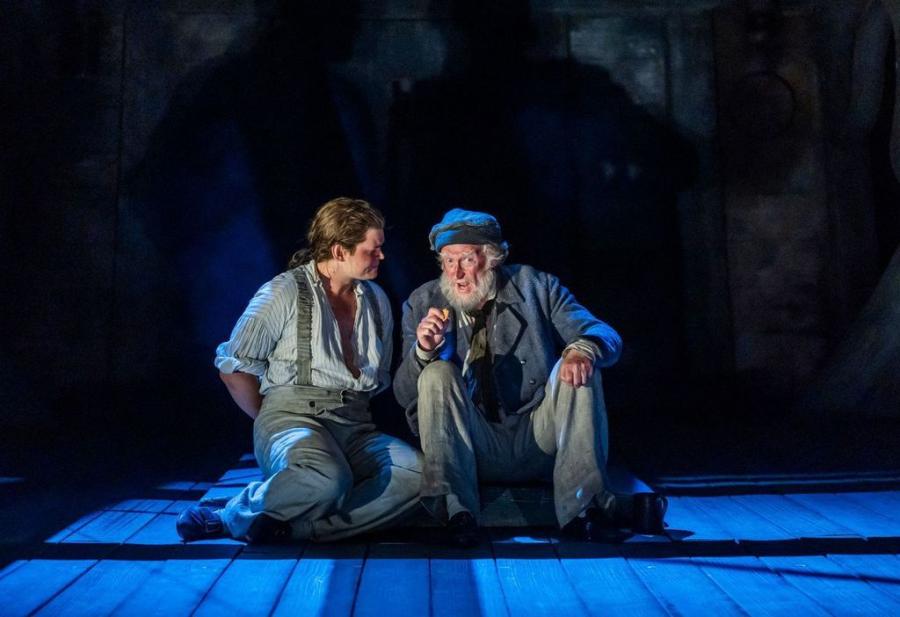 Thomas Mole (Billy) and Clive Bayley (Dansker)