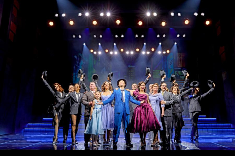 The Cast of Sinatra The Musical