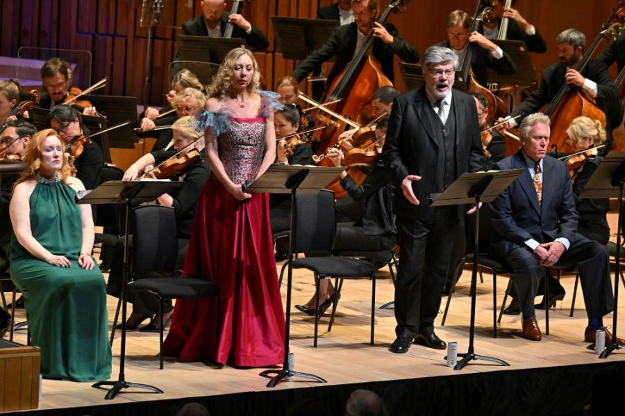 Marina Prudenskaya as Brangaene with Franz-Josef Selig as Marke