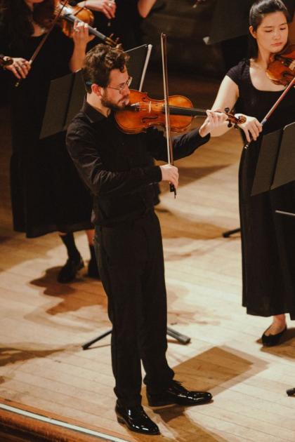 Samuel Staples, leader of the Fantasia Orchestra