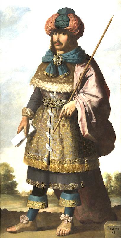 Joseph, about 1640–5  Oil on canvas, 201.4 × 103.5 cm  Auckland Palace, Bishop Auckland © Photo: The National Gallery, London
