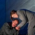 Steven Harrison as Florestan (left) and Emma Bell as Leonore (right)