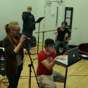 Getting to know you: first rehearsal of Geordie folk pioneers PBS6
