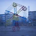 A ferris wheel in Afghanistan: 'Simon Norfolk's colours are heightened, and there is a sense of disquieting stillness'