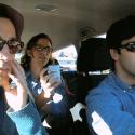 The 'Catfish' boys hit the road. Left to right: Ariel Schulman, Henry Joost, Nev Schulman