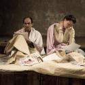 Let's get metaphysical: Donne (Varla) and his wife Ann (Murphy) in their marital bed