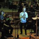 Kari Kriikku as Kaija Saariaho's unicorn, with David Robertson conducting the BBCSO