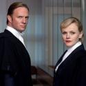 Spot the Harrovian: Rupert Penry-Jones and Maxine Peake play rival barristers in Silk