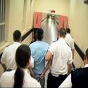 'It’s a thankless task cuffing and lugging miscreants from cell to cell'